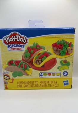 Play-Doh Kitchen Creations Taco Time Play Food Set for Kids 3 Years and Up with